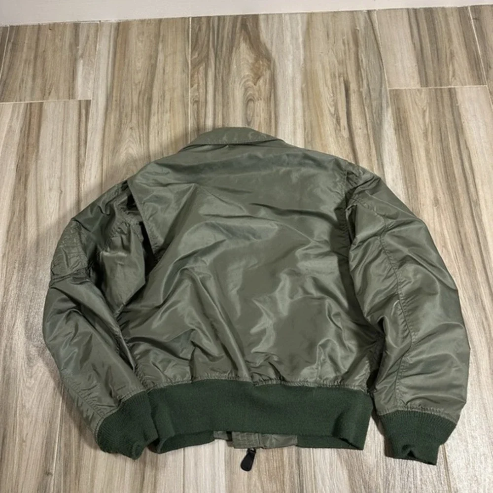 VTG Aviator Jacket AVIREX Limited 1987 Flight‎ Pilot Style USA L Flyers Men's